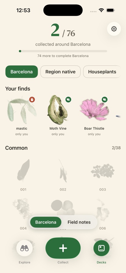 Floradex — deck view, 2 of 76 collected around Barcelona