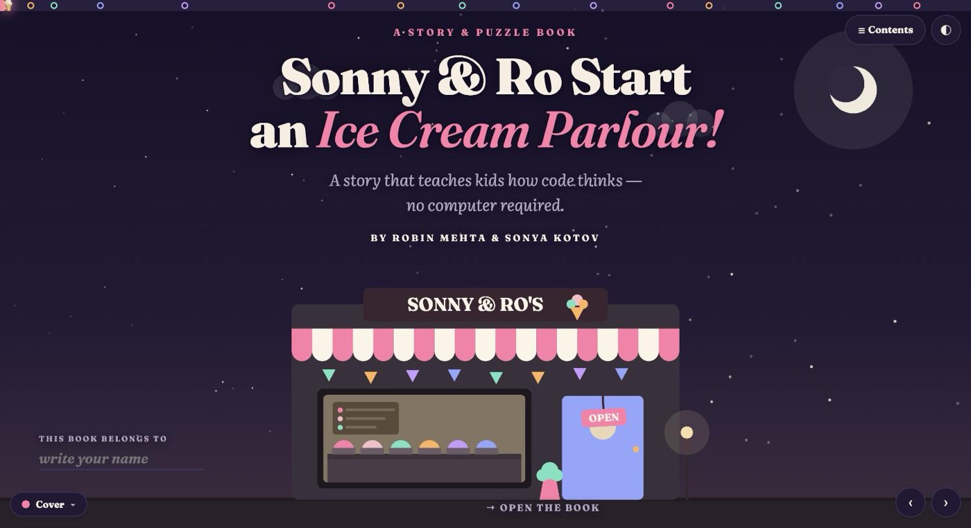 Sonny & Ro Start an Ice Cream Parlour