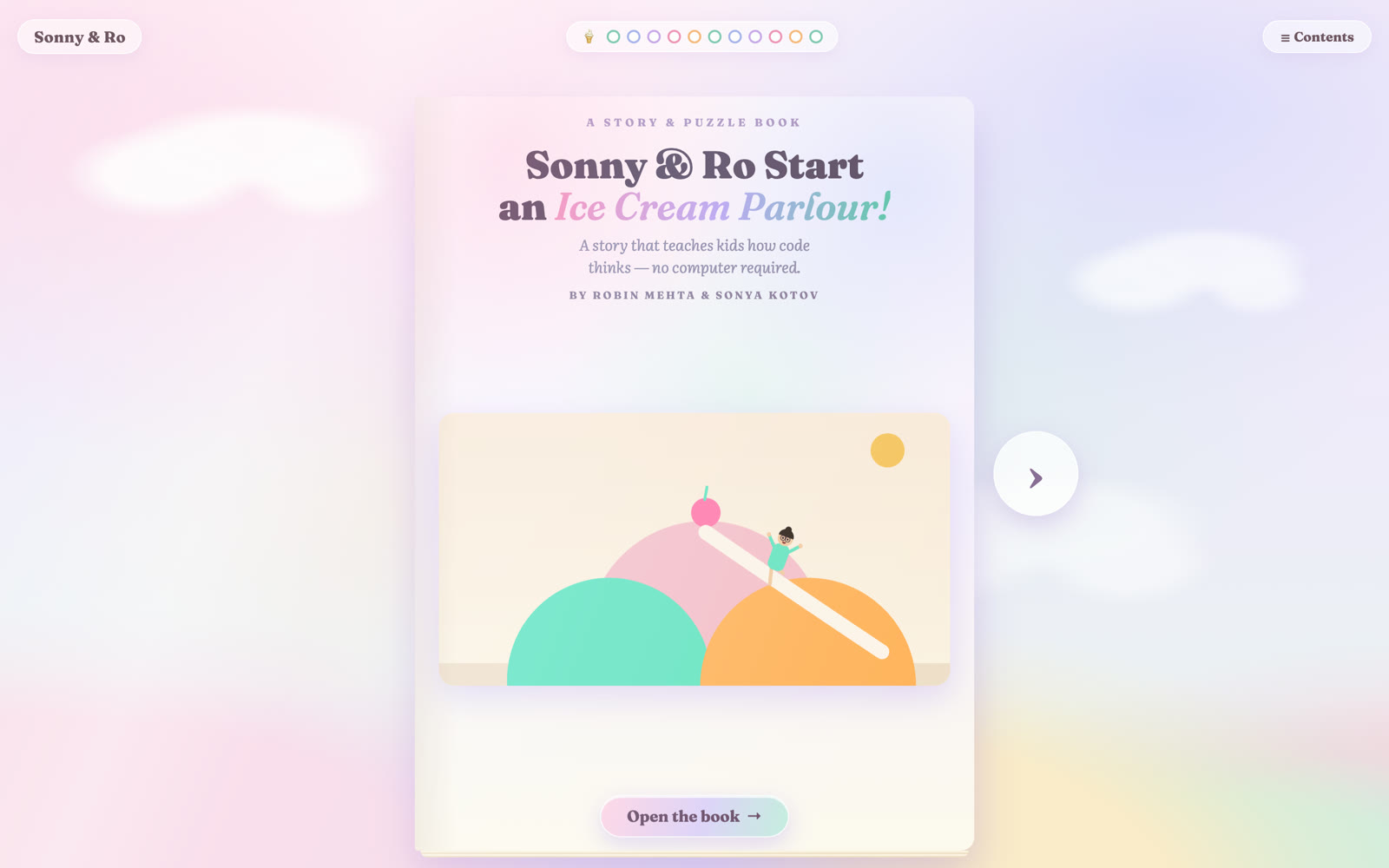 Sonny & Ro Start an Ice Cream Parlour